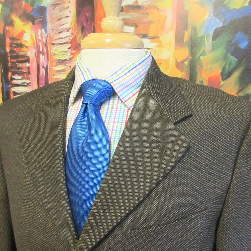 36 S- BARNEYS NEW YORK MADE IN ITALY WOOL/CASHMERE - Picture 4 of 8